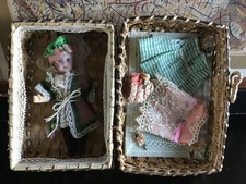 Mignonnette ancienne, tête porcelaine, SFBJ 301 paris 8/0, 12,5 cm