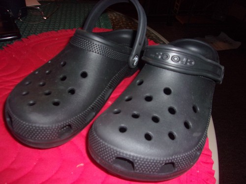 Crocs black men and women - crocs, women's