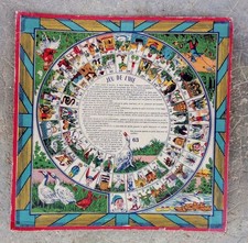 vintage   ancien jeux d,oie