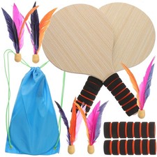  Ensemble de jeu de ballon de paddle de plage Raquette de badminton de plage Jeu