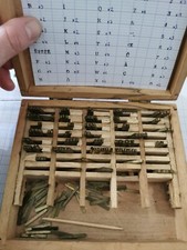 Police de caractère à dorer (matériel de reliure dorure sur cuir) - DIDOT