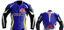 Suzuki GSXR Veste en Cuir de