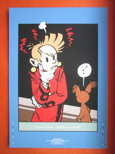 Franquin serigraphie spirou - franquin,