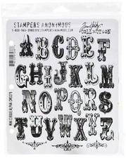 Tim Holtz Lot de tampons en