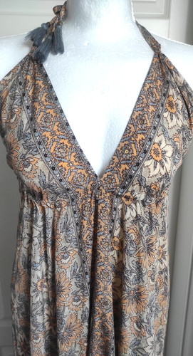 Maxi robe style boho vintage