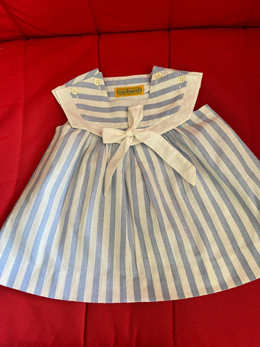 Cacharel robe rayée bleu - robe, et