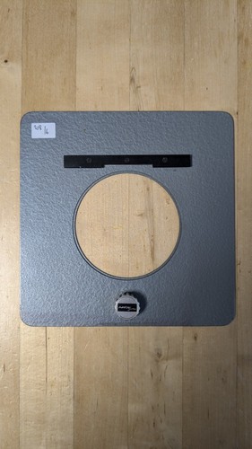 Platine porte objectif - platine, de