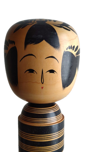 Rare big kokeshi seriesf - rare,