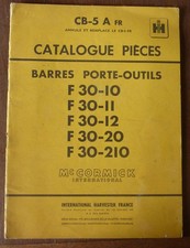 F30 - Catalogue Pieces IH Etat
