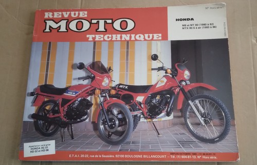 Revue technique moto honda - technique, mb