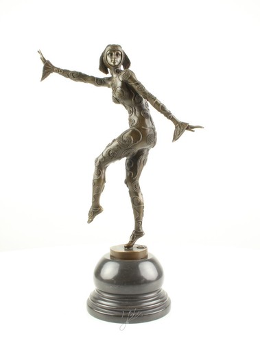 Art deco bronze - deco,