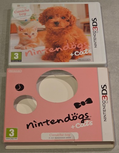 Nintendogs cats caniche toys - cats,