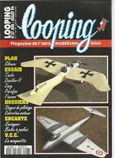 LOOPING N°27 PLAN : "SWINGER" PLANEUR A EMPENNAGES FIXES - BOITE A PALES 
