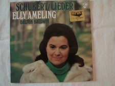 Schubert : lieder - Elly Ameling, soprano  - Dalton Baldwin, piano - LP