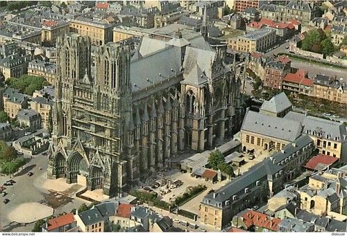 Carte postale reims - carte, 51