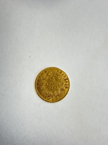 Pièce francs 1863 or - pièce,