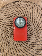 Lampe De Poche Varta Rouge Vintage 