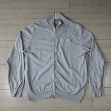 Aston Martin Racing Hackett Sweat Zippé Made in Italy M Gris Coton
