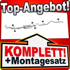 Pot d'échappement pour MERCEDES SPRINTER 408 411 413 416 CDI LWB sans système...