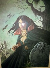 TABLEAU Lithographie BD ( Le prince de la nuit ) 