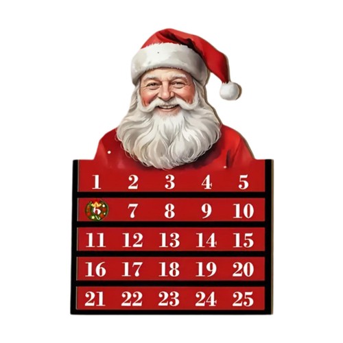 Calendrier avent de noël - calendrier, l'avent