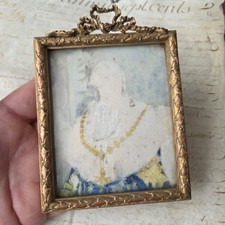Miniature Peinte Ancienne