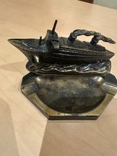 Ancien Cendrier Publicitaire Vintage Paquebot France ?? Années 60 / 70