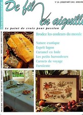 De fil en aiguille N°26 point