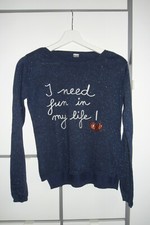 TAPE A L OEIL pull bleu