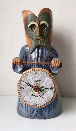 1983 rare sculpture - , horloge