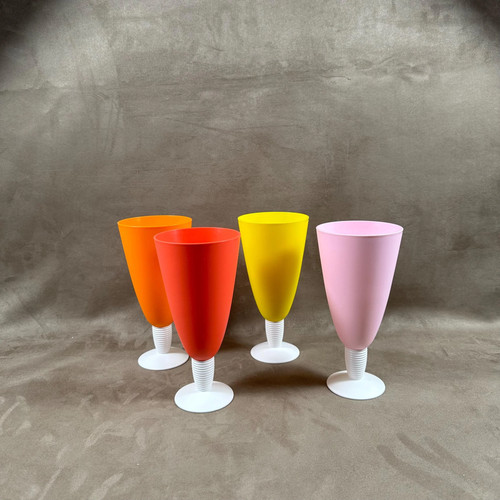 Lot coupes à - 4, glace