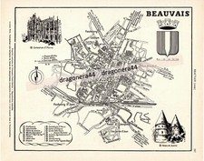 BEAUVAIS - Plan de Ville