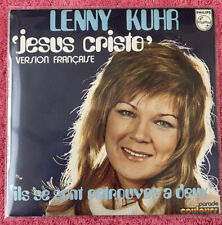 Disque Vinyle 45 tours Lenny Kuhr Jesus Cristo Version Française  1971
