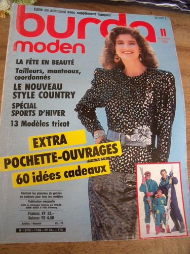 Magazine burda moden - magazine,