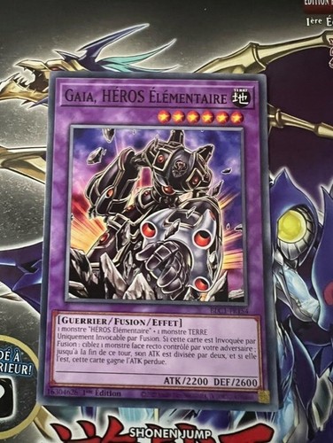 Carte yugioh gaia héros - gaia,,