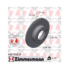 1X ZIMMERMANN Disque De Frein