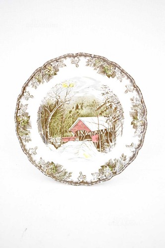 Assiette décorative johnson - décorative,