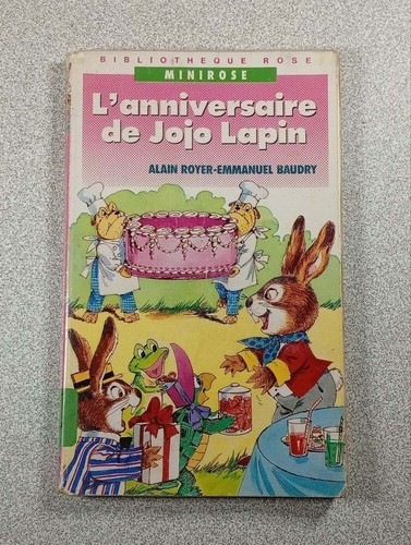 Anniversaire jojo lapin - jojo,