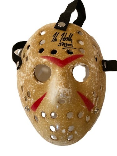 Kane hodder signed hockey mask - signed,
