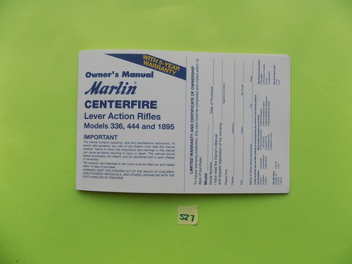 Marlin 336 444 1895 - marlin,