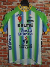 KELME COSTA BLANCA NALINI Maillot Bicyclette Cyclisme Tg. XL