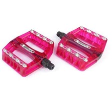 Pedales bmx pointes remplacables rouge -fabricant Token