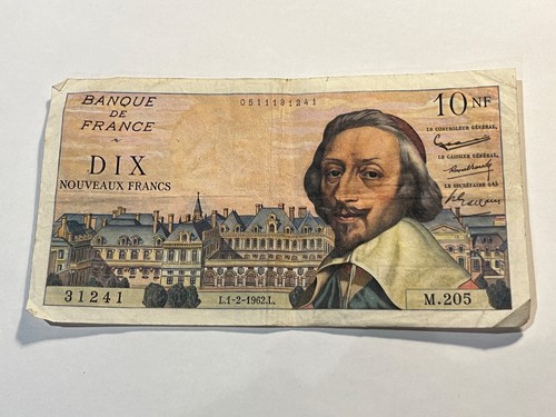 Billet france nouveaux - 10,