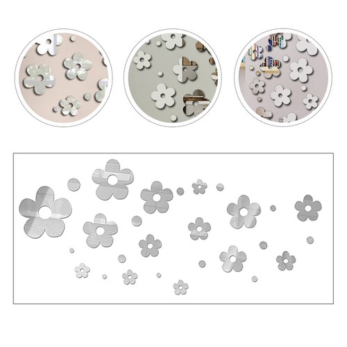 Stickers muraux miroir - stickers,