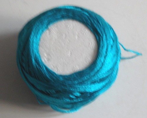 Coton tricoter turquoise - coton,