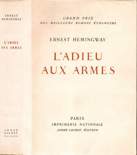 Adieu aux armes ernest - l'adieu,