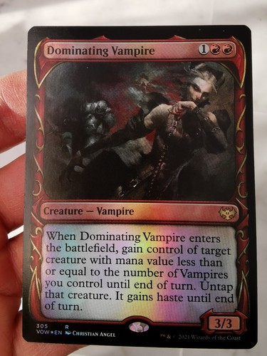 Vampire dominatrice foil - foil, alt