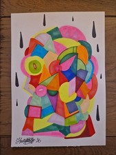 dessin original 24x24 Cm