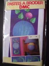 § toile PASTELS A BRODER DMC : le jardin des Hespérides