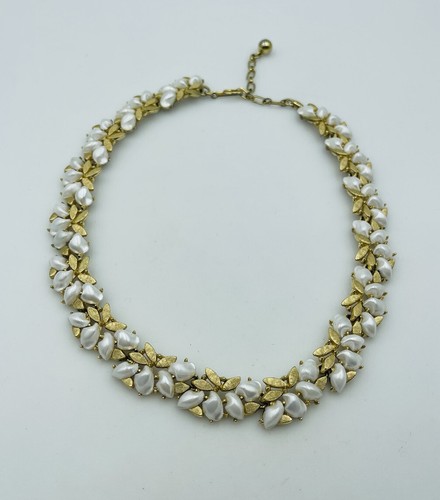 Collier signe trifari vintage - collier,